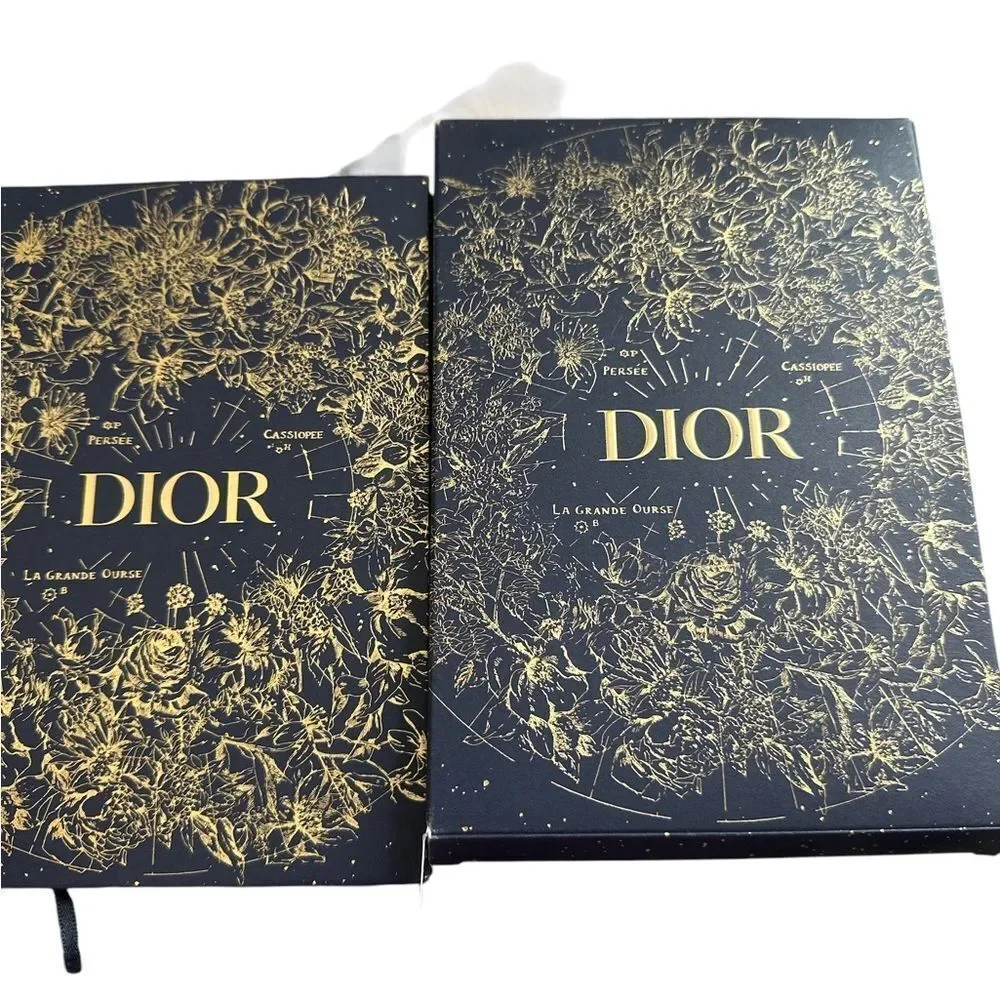 Dior Blue and Gold Decorative Book w/box
